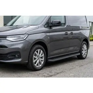 Side steps Tayga Black (2 stuks, aluminium) Fiat Doblo III 2023– foto 1