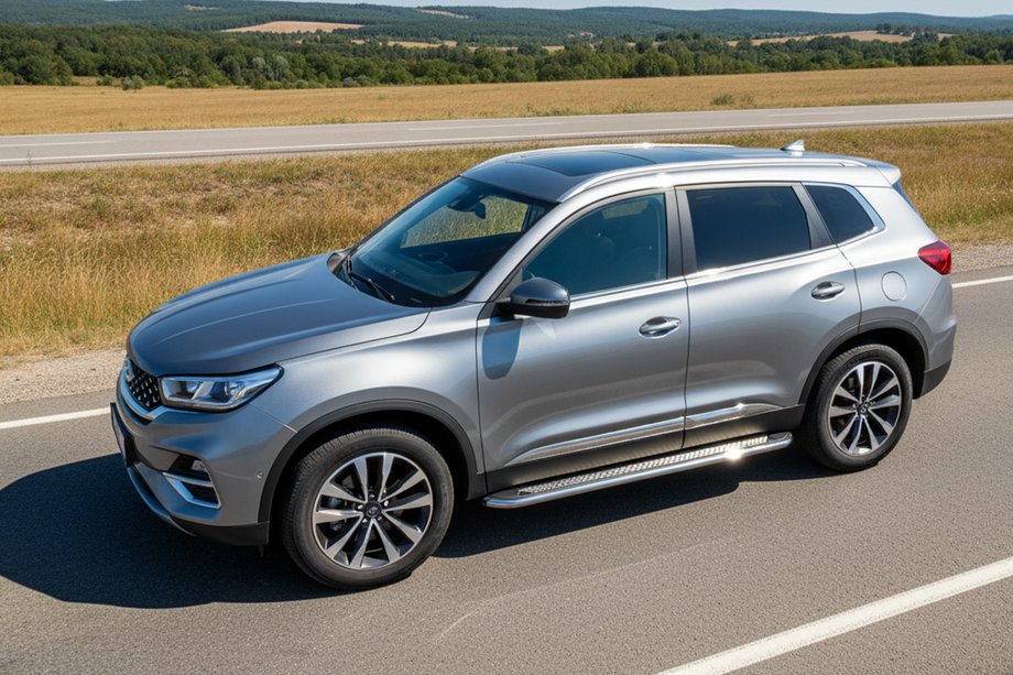 Chery Tiggo 7 2020– Maydos V2 zijtreden (set van 2, aluminium) Image