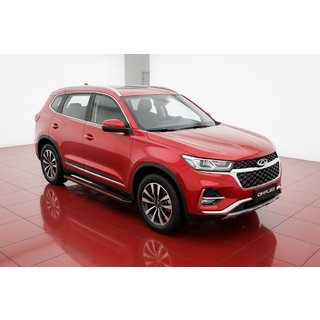 Side steps Maya Red (2 stuks, aluminium) Chery Tiggo 7 2020– foto 1