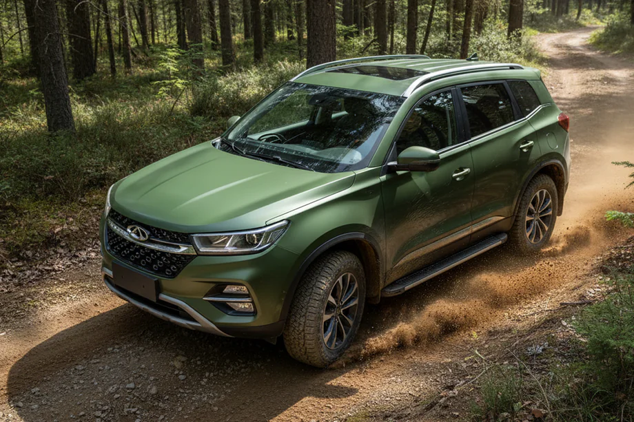 Chery Tiggo 7 2020– Side steps Maya V1 (2 stuks, aluminium) Image
