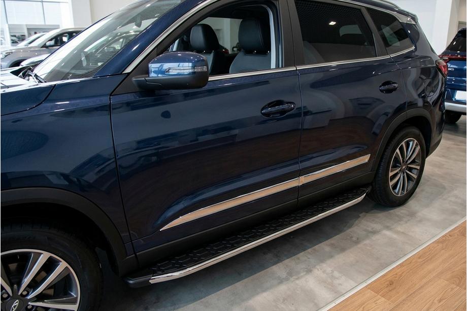 Chery Tiggo 8 2017– Blackline side steps (2 st., aluminium) Image