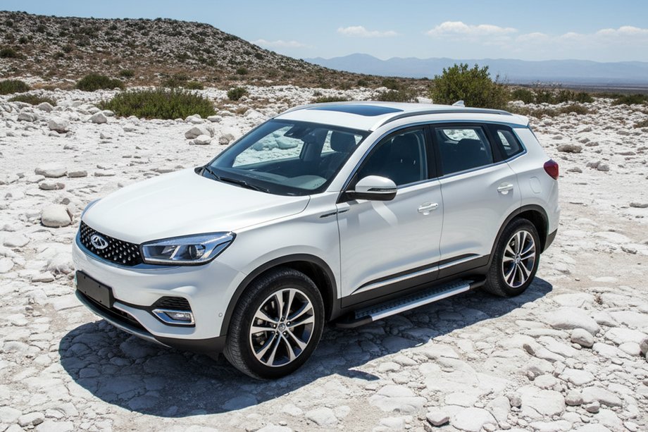 Chery Tiggo 8 2017– Side steps New Vision Grey (2 stuks, aluminium) Image