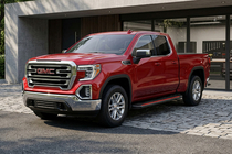 GMS Sierra 2019– Side steps Maya Red (2 stuks, aluminium) foto 1