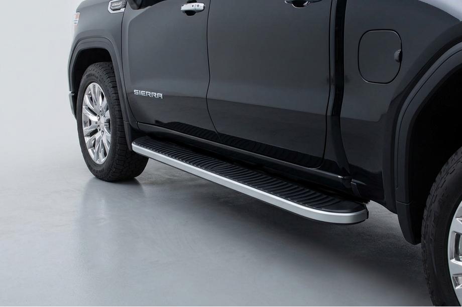 GMS Sierra 2019– Side steps Tayga Grey (set van 2, aluminium) Image