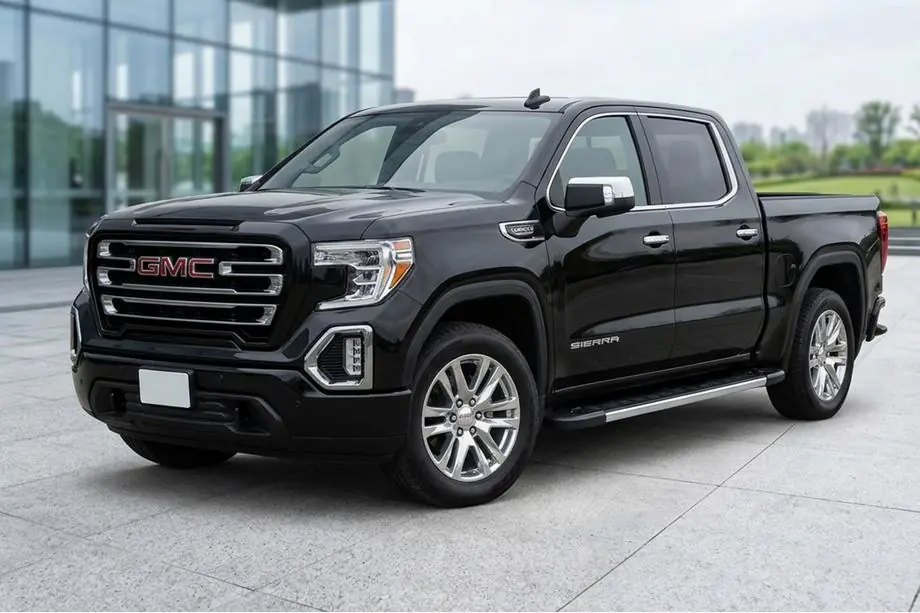 GMS Sierra 2019– Side steps RedLine V1 (2 stuks, aluminium) Image