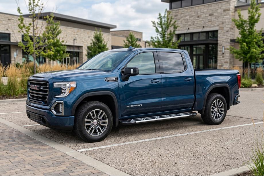 GMS Sierra 2019– Sunrise side steps (2 stuks, aluminium) Image
