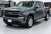 Chevrolet Silverado 2019– Side steps Allmond Grey (2 stuks, aluminium) foto 1