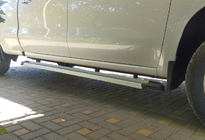 Chevrolet Silverado 2019– Zijtreden Maya V2 (set van 2, aluminium) foto 1