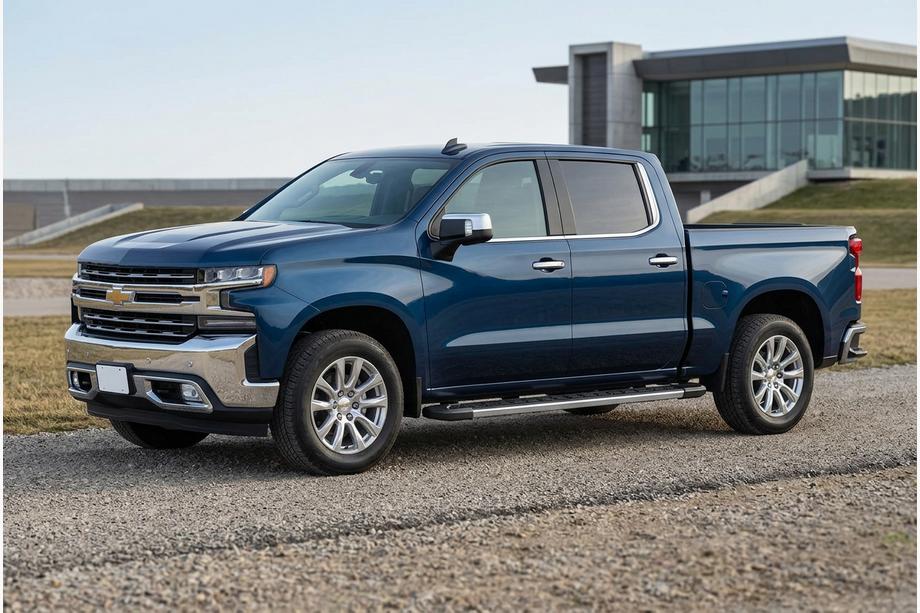 Chevrolet Silverado 2019– Side steps RedLine V1 (2 stuks, aluminium) Image