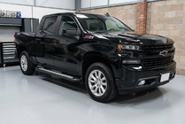 Chevrolet Silverado 2019– Side steps New Vision Black (2 stuks, aluminium) foto 1