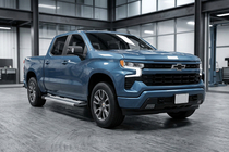Chevrolet Silverado 2019– Side steps New Vision Grey (2 stuks, aluminium) foto 1