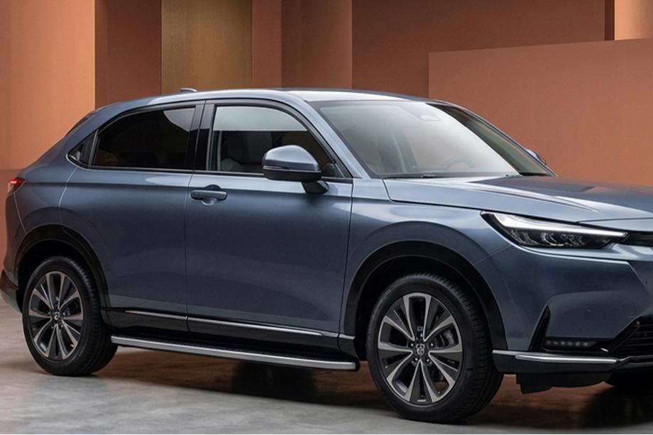 Honda eNS1 2022– Side steps Tayga Grey (2 stuks, aluminium) Image