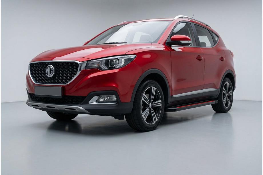 MG ZS 2017–2024 Side steps Maya Red (2 stuks, aluminium) Image