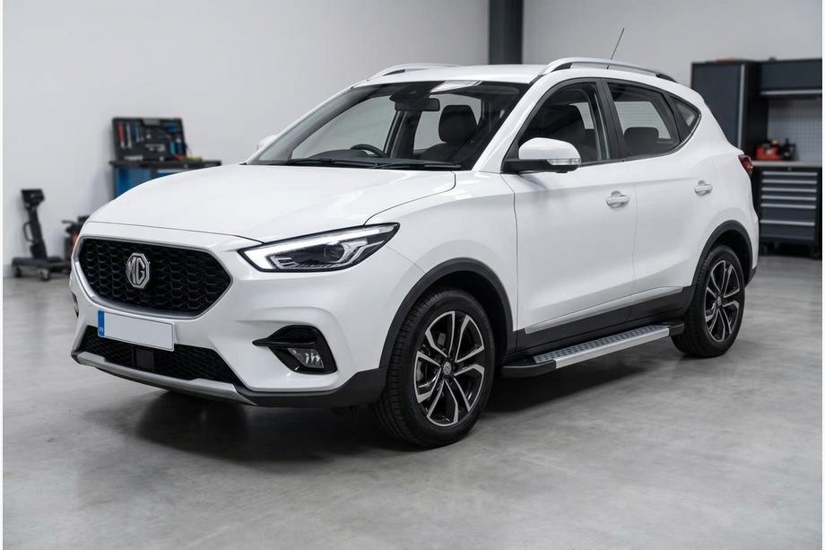 MG ZS 2017–2024 Zijdrempels Vision New Grey (set van 2, aluminium) Image