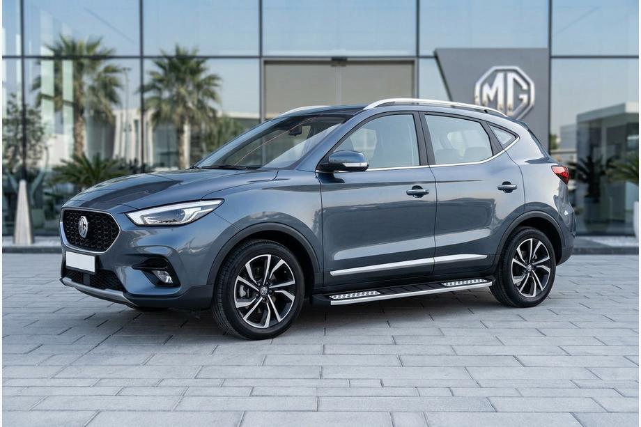 MG ZS 2017–2024 Side steps Tayga V2 (2 stuks, aluminium) Image