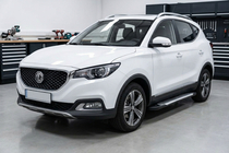 MG ZS 2017–2024 Side steps Line (2 stuks, aluminium) foto 1