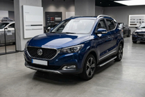 MG ZS 2017–2024 Fullmond side steps (2 stuks, aluminium) foto 1