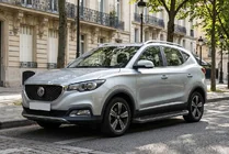 MG ZS 2017–2024 Allmond Black side steps (2 st., aluminium) foto 1