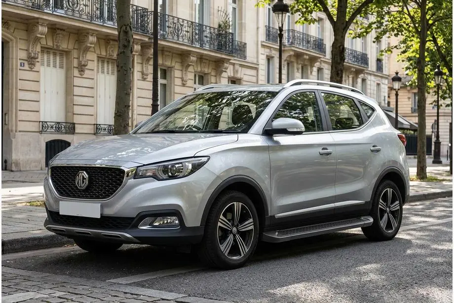 MG ZS 2017–2024 Allmond Black side steps (2 st., aluminium) Image