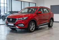 MG HS 2018– Zijdrempels Vision New Grey (set van 2, aluminium) foto 1