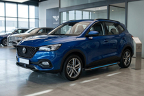 MG HS 2018– Maya Blue zijtreden (2 stuks, aluminium) foto 1