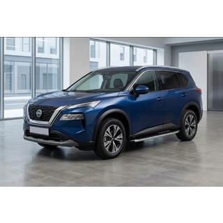 Fullmond side steps (2 stuks, aluminium) Nissan X-trail T33/Rogue 2022– foto 1