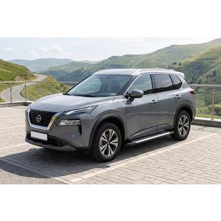 Side steps Line (2 stuks, aluminium) Nissan X-trail T33/Rogue 2022– foto 1