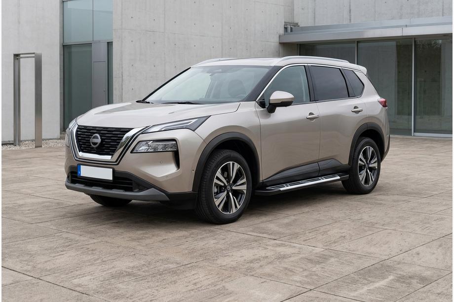 Nissan X-trail T33/Rogue 2022– Sunrise side steps (set van 2, aluminium) Foto 1