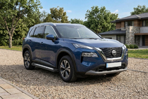 Nissan X-trail T33/Rogue 2022– Zijtreden Vision New Black (2 stuks, aluminium) foto 1