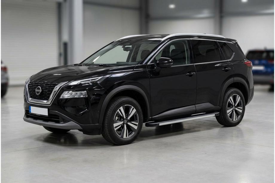 Nissan X-trail T33/Rogue 2022– Maya V1 zijtreden (2 stuks, aluminium) Foto 1