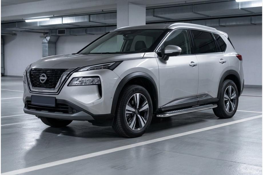 Nissan X-trail T33/Rogue 2022– Side steps Maydos V2 (2 stuks, aluminium) Image