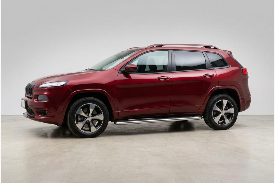 Jeep Cherokee KL 2013– Maydos V1 zijtreden (2 stuks, aluminium) Foto 1