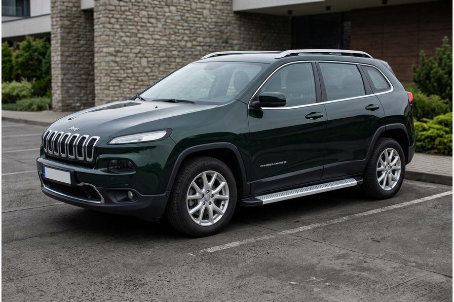 Jeep Cherokee KL 2013– Maya V2 zijtreden (2 st., aluminium) Foto 1