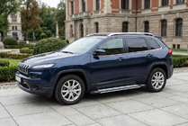 Jeep Cherokee KL 2013– Rainbow zijtreden (set van 2, aluminium) foto 1