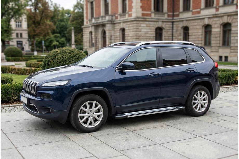 Jeep Cherokee KL 2013– Rainbow zijtreden (set van 2, aluminium) Image