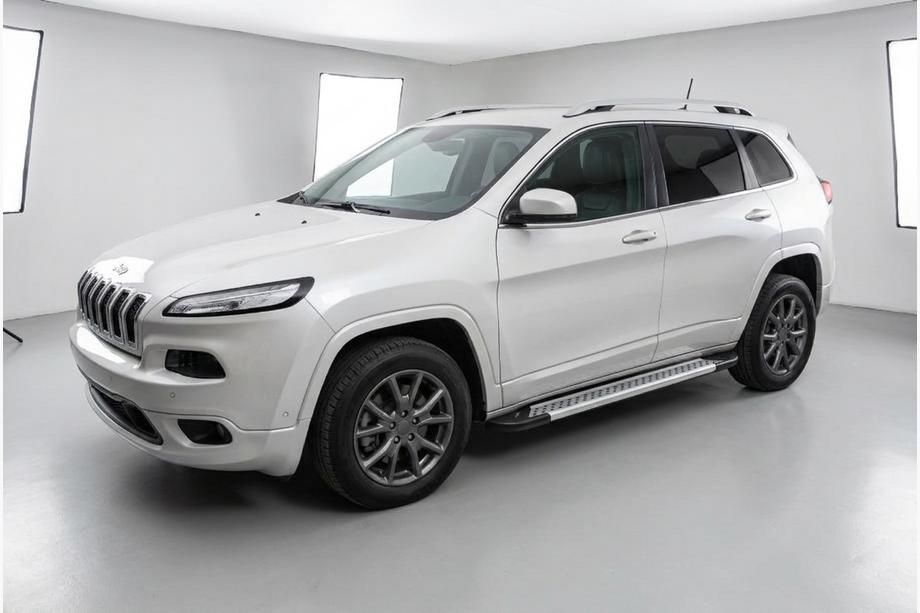 Jeep Cherokee KL 2013– Zijdrempels Vision New Grey (set van 2, aluminium) Foto 1
