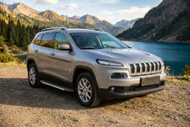 Jeep Cherokee KL 2013– Duru side steps (2 stuks, aluminium) foto 1