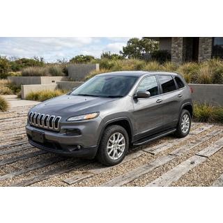 Bosphore Black zijtreden (2 stuks, aluminium) Jeep Cherokee KL 2013– foto 1