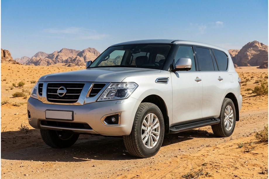 Nissan Armada 2016–2024 Allmond Black side steps (2 st., aluminium) Foto 2