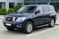 Nissan Armada 2016–2024 Bosphore Grey zijtreden (set van 2, aluminium) foto 1