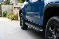 Volkswagen Amarok 2022– Tayga Black zijtreden (set van 2, aluminium) foto 1