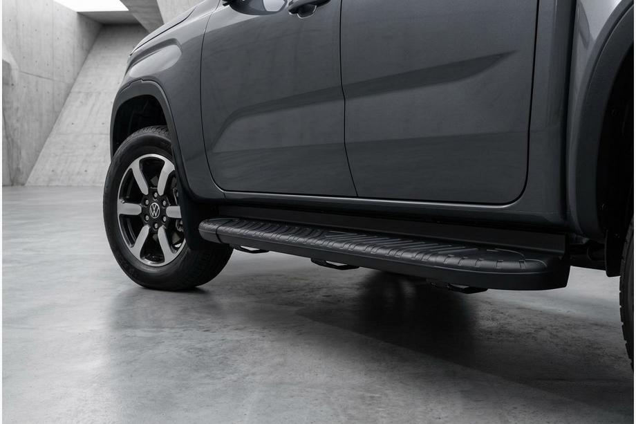 Volkswagen Amarok 2022– Bosphore Black zijtreden (2 stuks, aluminium) Image