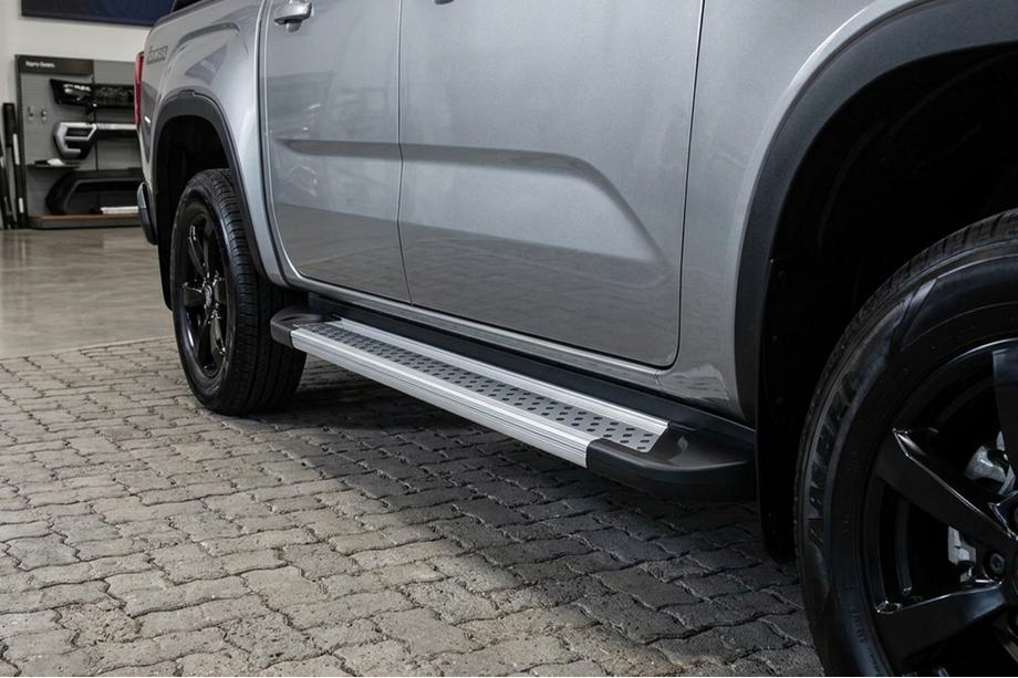 Volkswagen Amarok 2022– Zijdrempels Vision New Grey (set van 2, aluminium) Image