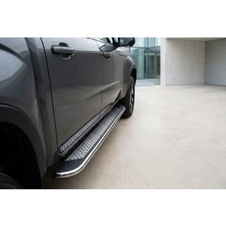 Side steps Maydos V2 (2 stuks, aluminium) foto 1