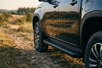 Ford Ranger 2022– Allmond Black side steps (2 st., aluminium) foto 1