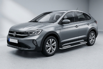 Volkswagen Taigo 2020– Side steps Tayga V2 (2 stuks, aluminium) foto 1