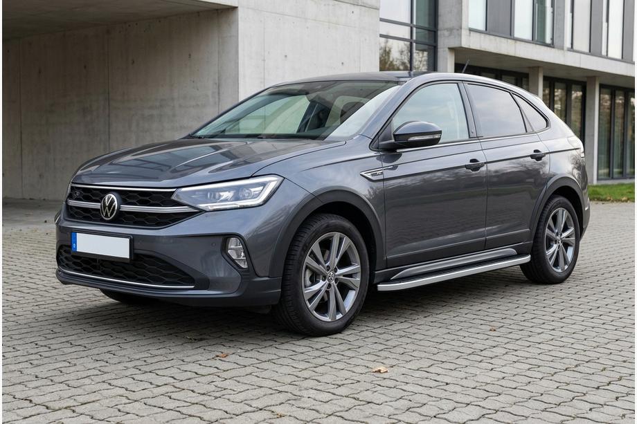 Volkswagen Taigo 2020– Side steps Tayga Grey (2 stuks, aluminium) Image