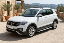 Volkswagen T-Cross 2019– Side steps Shining V1 (2 st., aluminium) foto 1
