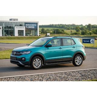 Allmond Black side steps (2 st., aluminium) Volkswagen T-Cross 2019– foto 1