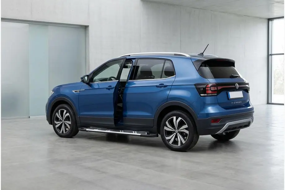 Volkswagen T-Cross 2019– Sunrise side steps (set van 2, aluminium) Image